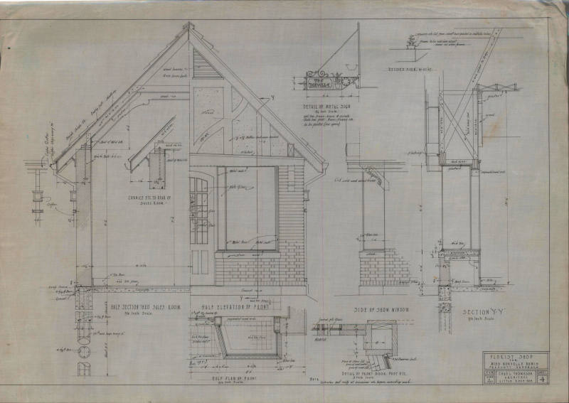 Drawing, Thompson Architectural - Norvelle Bemis, Prescott