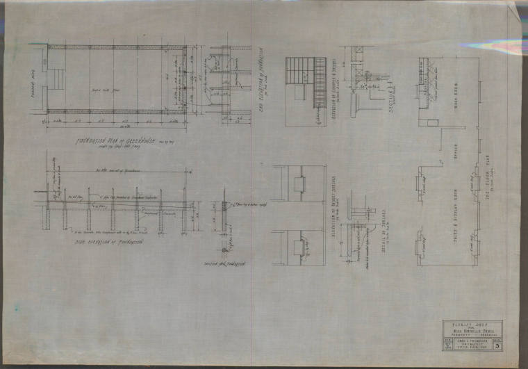 Drawing, Thompson Architectural - Norvelle Bemis, Prescott