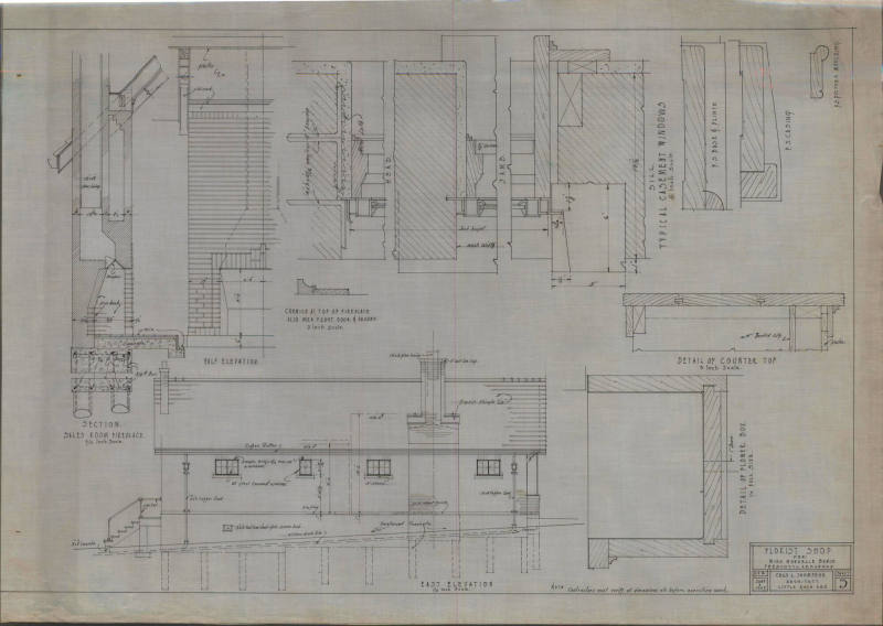 Drawing, Thompson Architectural - Norvelle Bemis, Prescott