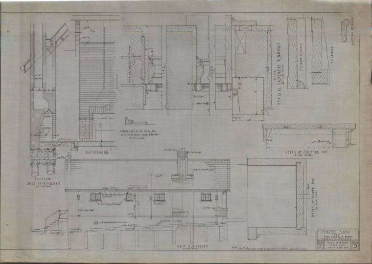 Drawing, Thompson Architectural - Norvelle Bemis, Prescott