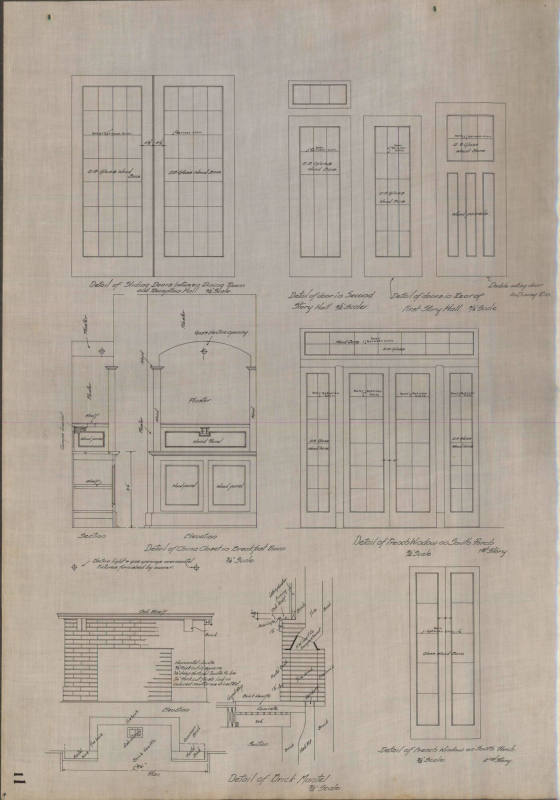 Drawing, Thompson Architectural - Frank Neimeyer, Little Rock – Works ...