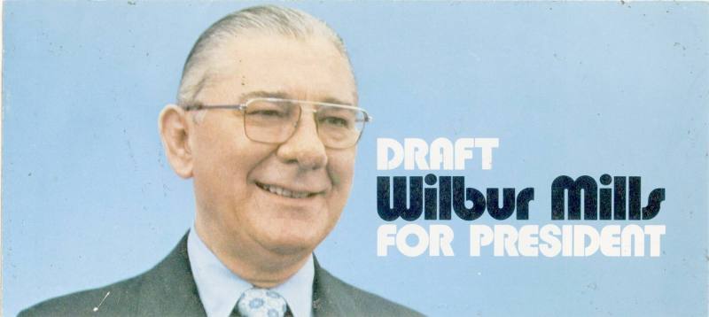 Pamphlet, Draft Wilbur Mills