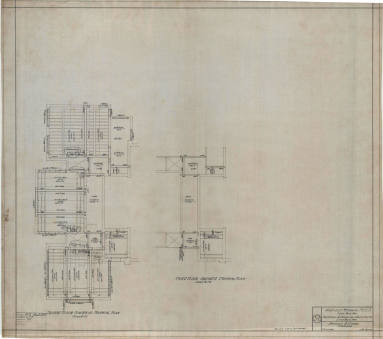 Drawing, Thompson Architectural - Winfield Memorial Church, Little Rock