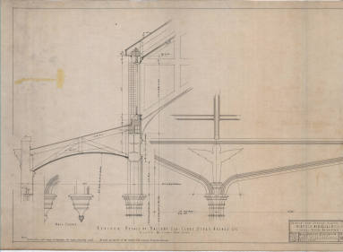 Drawing, Thompson Architectural - Winfield Memorial Church, Little Rock