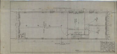 Drawing, Thompson Architectural - Eugene Lankford, DeVall's Bluff