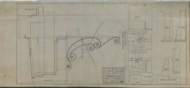 Drawing, Thompson Architectural - Eugene Lankford, DeVall's Bluff