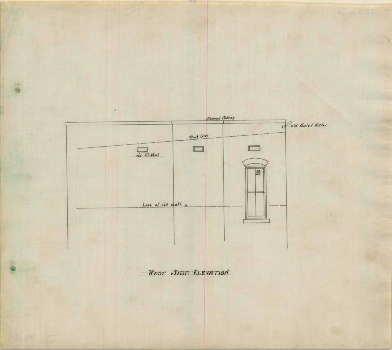 Drawing, Thompson Architectural - U.M. Rose, Little Rock