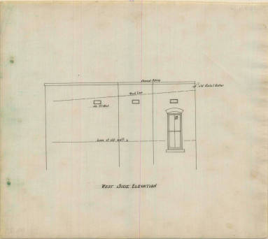 Drawing, Thompson Architectural - U.M. Rose, Little Rock