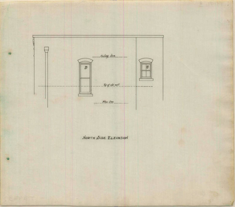 Drawing, Thompson Architectural - U.M. Rose, Little Rock