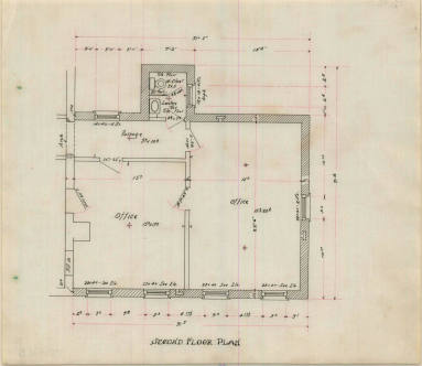 Drawing, Thompson Architectural - U.M. Rose, Little Rock