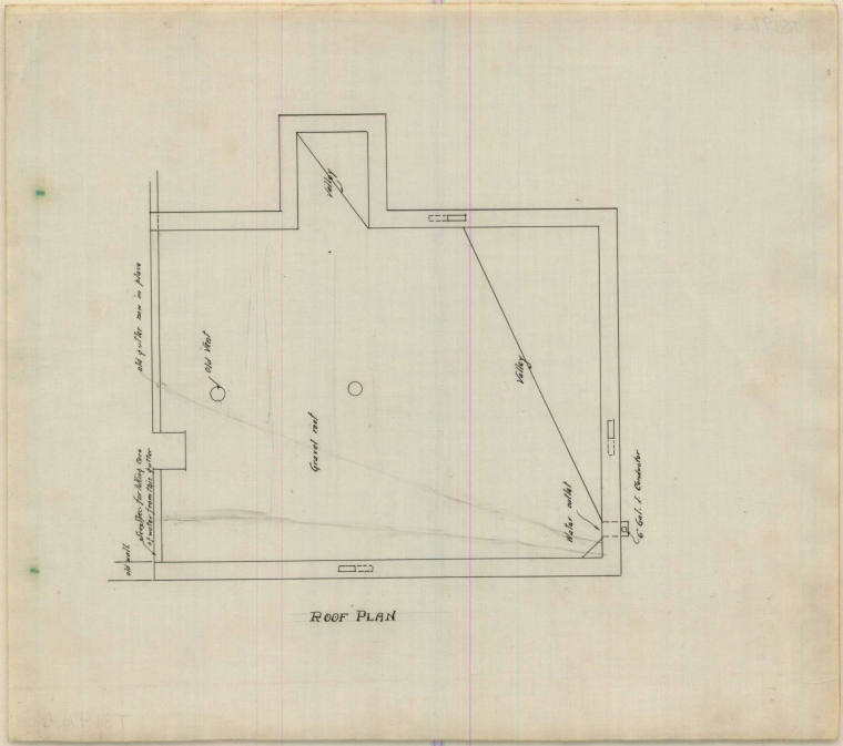 Drawing, Thompson Architectural - U.M. Rose, Little Rock