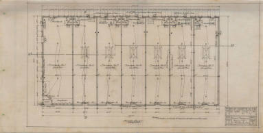 Drawing, Thompson Architectural - W.P. Dortch, Little Rock