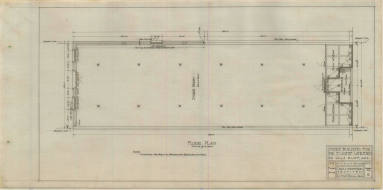 Drawing, Thompson Architectural - Eugene Lankford, DeVall's Bluff