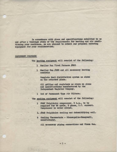 Charles Thompson Work Specifications - Ethel Bemis, Prescott