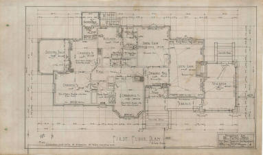 Drawing, Thompson Architectural - Henry Thane, Arkansas City