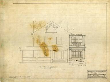 Drawing, Thompson Architectural - J.T. Lloyd, Little Rock