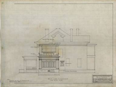 Drawing, Thompson Architectural - J.T. Lloyd, Little Rock