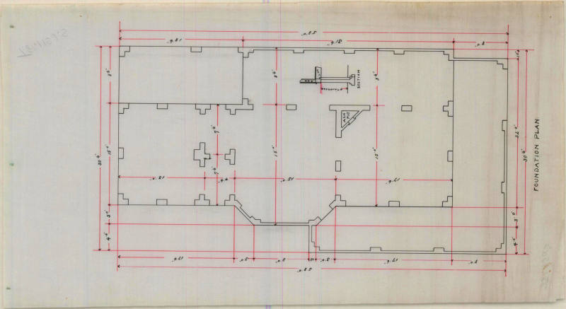 Drawing, Thompson Architectural - S.A. Warner, Jonesboro