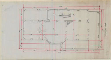 Drawing, Thompson Architectural - S.A. Warner, Jonesboro