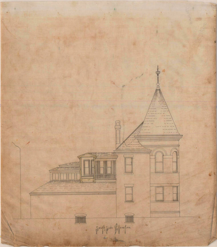 Drawing, Thompson Architectural - Rector Bath House, Hot Springs