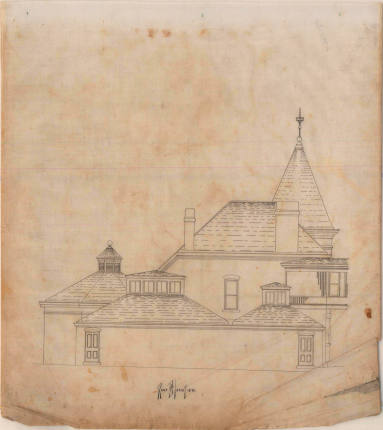 Drawing, Thompson Architectural - Rector Bath House, Hot Springs