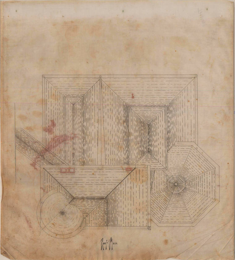 Drawing, Thompson Architectural - Rector Bath House, Hot Springs