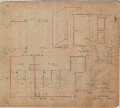 Drawing, Thompson Architectural - Rector Bath House, Hot Springs