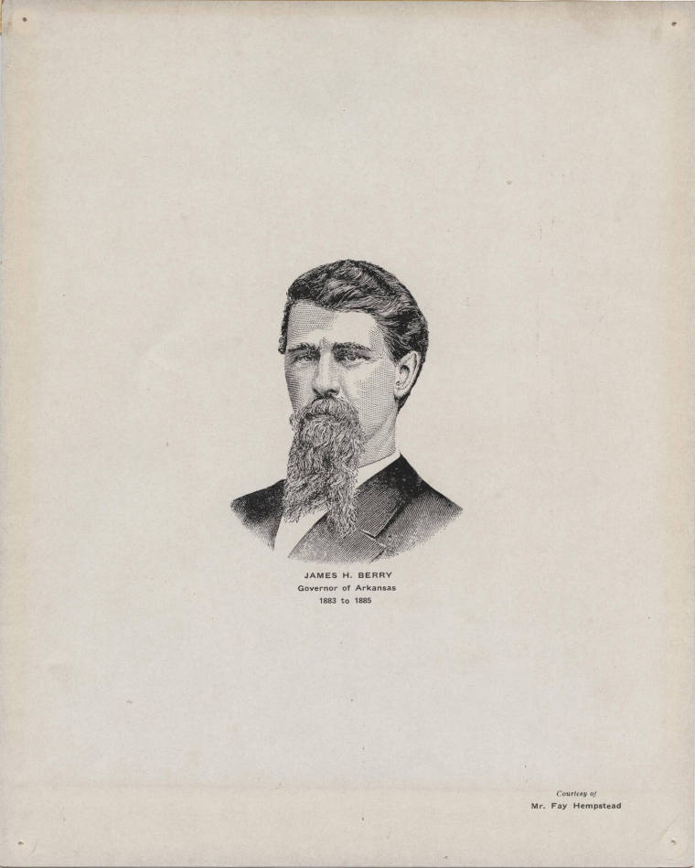 Print, Governor James Berry