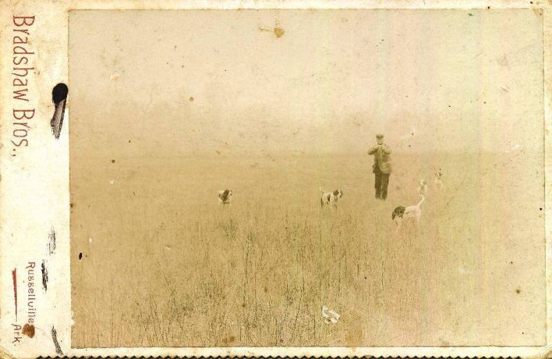 Photograph, Cabinet Card - Jeff Davis hunting