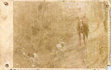 Photograph, Cabinet Card - Jeff Davis hunting