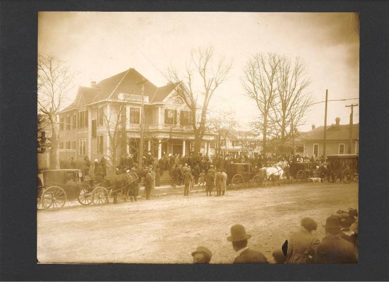 Photograph, Cabinet Card - Gov. Jeff Davis Funeral