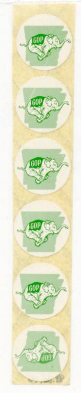 Stickers, Campaign - Arkansas G.O.P.