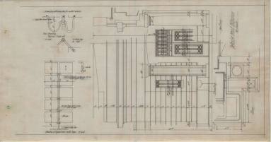 Drawing, Thompson Architectural - Mount Holly Mausoleum, Little Rock, Arkansas