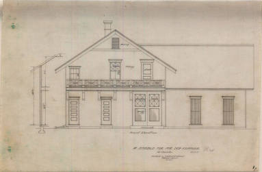 Drawing, Thompson Architectural - Ike Kempner, Little Rock, Arkansas