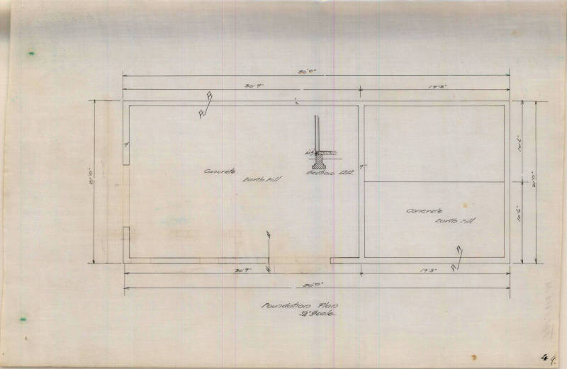 Drawing, Thompson Architectural - Ike Kempner, Little Rock, Arkansas