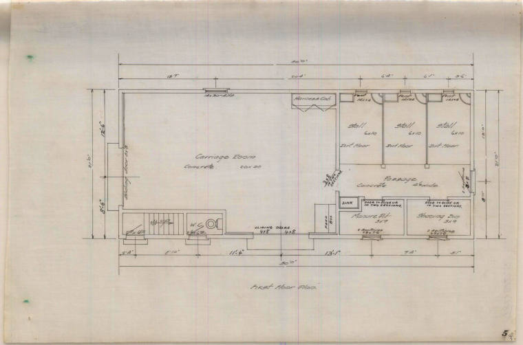 Drawing, Thompson Architectural - Ike Kempner, Little Rock, Arkansas