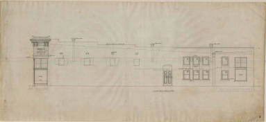 Drawing, Thompson Architectural - Wolff-Goldman (store), Newport, Arkansas