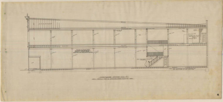 Drawing, Thompson Architectural - Wolff-Goldman (store), Newport, Arkansas