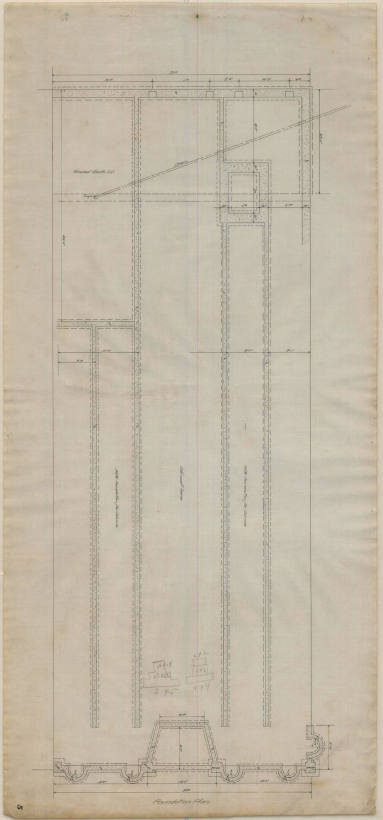 Drawing, Thompson Architectural - Wolff-Goldman (store), Newport, Arkansas