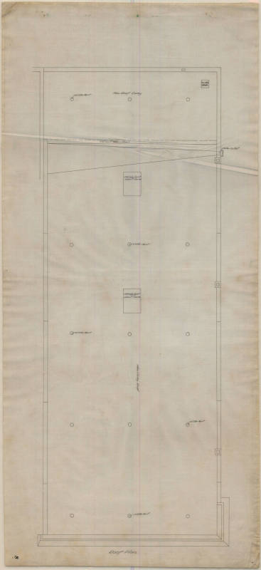 Drawing, Thompson Architectural - Wolff-Goldman (store), Newport, Arkansas