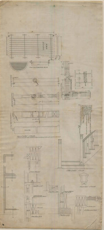 Drawing, Thompson Architectural - Wolff-Goldman (store), Newport, Arkansas