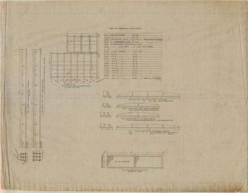 Drawing, Thompson Architectural - St. Joseph's Infirmary, Hot Springs, Arkansas