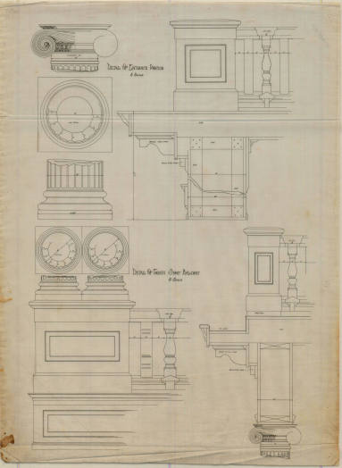 Drawing, Thompson Architectural - St. Joseph's Infirmary, Hot Springs, Arkansas