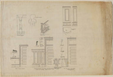 Drawing, Thompson Architectural - St. Joseph's Infirmary, Hot Springs, Arkansas