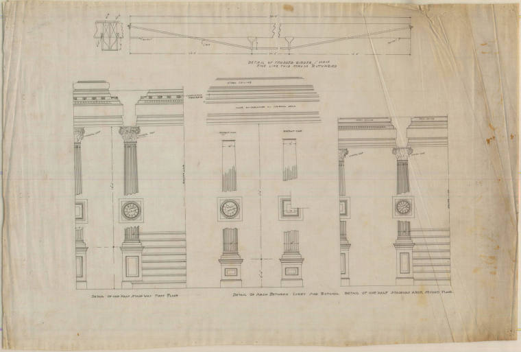 Drawing, Thompson Architectural - St. Joseph's Infirmary, Hot Springs, Arkansas