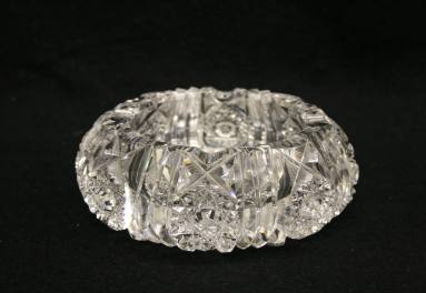 Ash Tray, Cut Glass