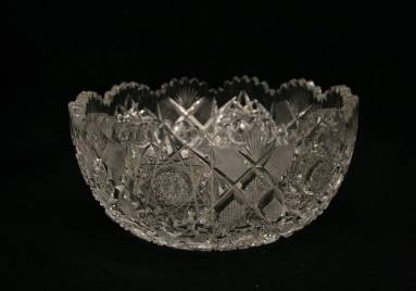 Bowl, Cut Glass