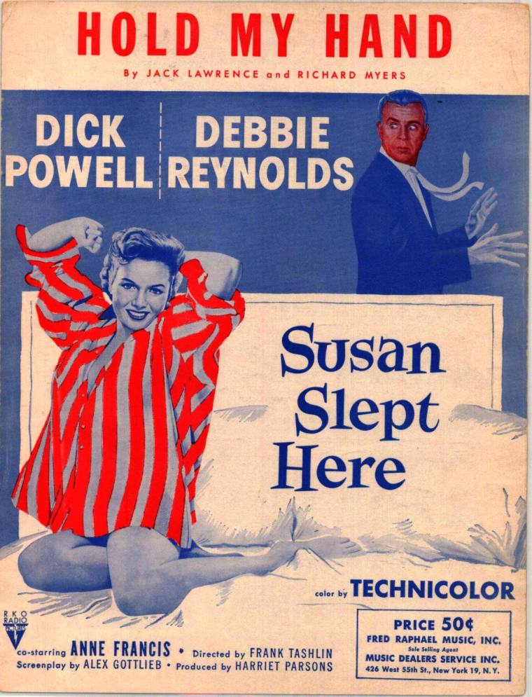 Sheet Music, Susan Slept Here, starring Dick Powell