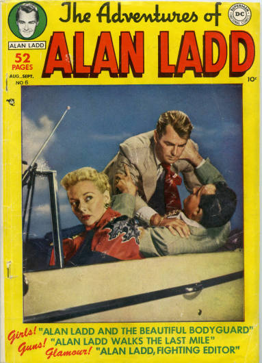 Comic book, Alan Ladd