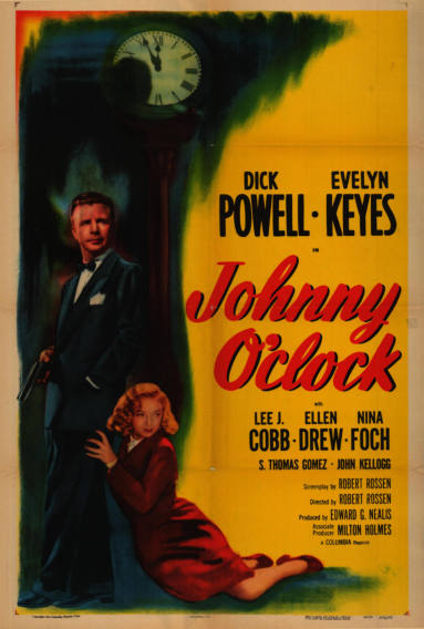 Poster, Johnny O'Clock